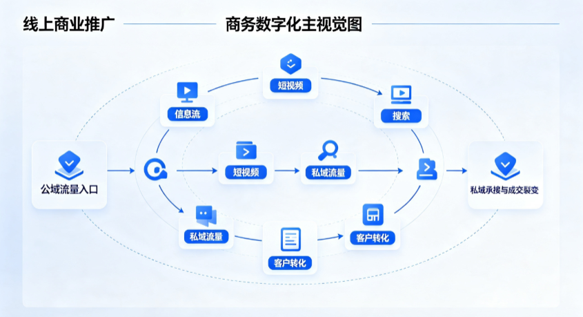 五家渠市线上商业推广怎么做？全域流量闭环搭建与低成本转化实战指南